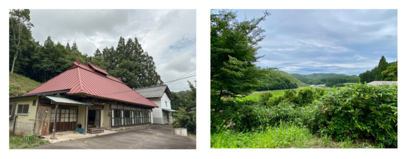 【川俣町山木屋：空き家№124】敷地約670坪の里山に抱かれた邸宅、リフォームプランのご案内