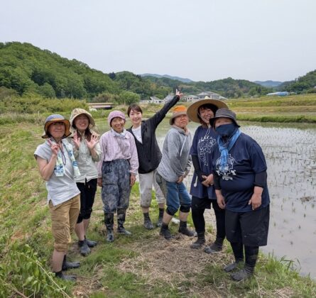 「田んぼと、私の、新しい日常」