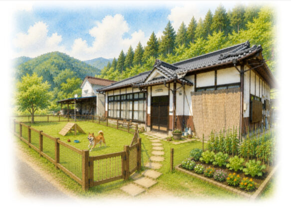 私らしく、里山で暮らす。― ペットとともに。―